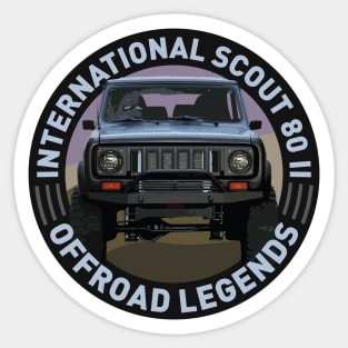 4x4 Offroad Legends: International Harvester Scout 80 II Sticker